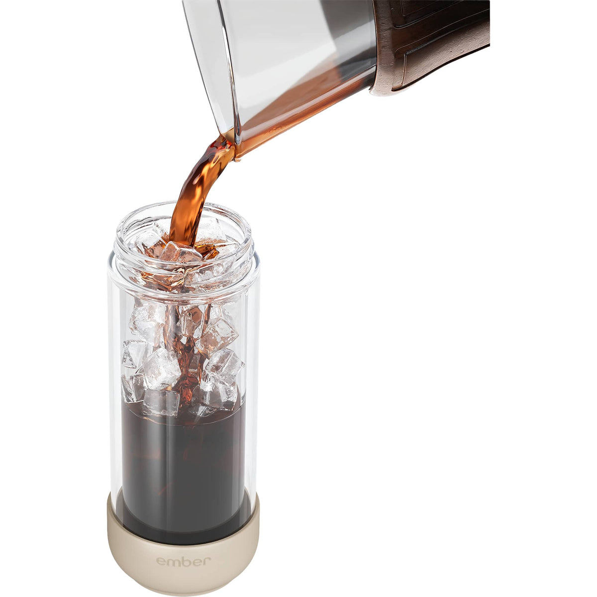 Ember Cold Tumbler in Insulated Glass, 16 oz - Sand - Photo 16