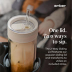 Ember Cold Tumbler in Insulated Glass, 16 oz - Sand - Photo 4