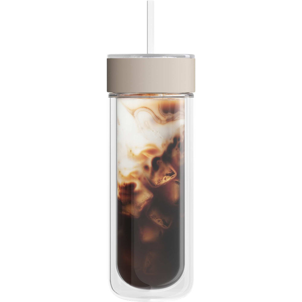 Ember Cold Tumbler in Insulated Glass, 16 oz - Sand - Photo 8