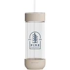 Ember Cold Tumbler in Insulated Glass, 16 oz - Sand - Photo