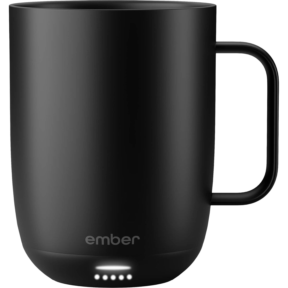 Ember Smart Mug with Sliding Lid, 14 oz Laser Engraving - Black - Photo 2