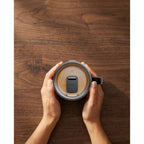 Ember Smart Mug with Sliding Lid, 14 oz Laser Engraving - Black - Photo 5
