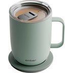 Ember Smart Mug with Sliding Lid, 14 oz Laser Engraving - Sage - Photo 8