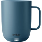 Ember Smart Mug with Sliding Lid, 14 oz Laser Engraving - Salt Blue - Photo 2