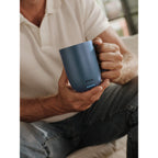 Ember Smart Mug with Sliding Lid, 14 oz Laser Engraving - Salt Blue - Photo 8