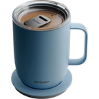 Ember Smart Mug with Sliding Lid, 14 oz Laser Engraving - Salt Blue - Photo 9