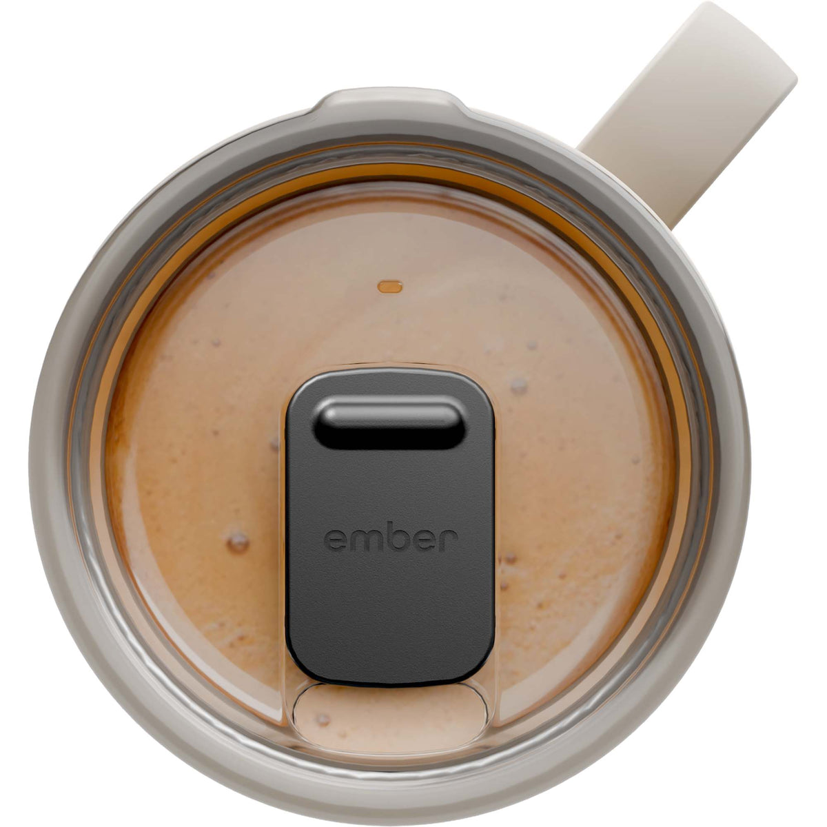 Ember Smart Mug with Sliding Lid, 14 oz Laser Engraving - Sand - Photo 12