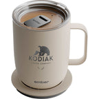Ember Smart Mug with Sliding Lid, 14 oz Laser Engraving - Sand - Photo
