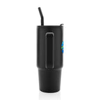 Embrace Recycled Stainless Steel Tumbler, 900 ml - Black - View 2