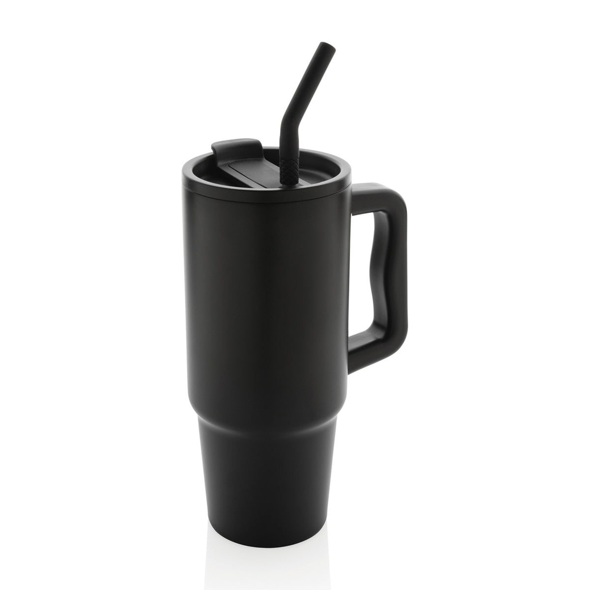 Embrace Recycled Stainless Steel Tumbler, 900 ml - Black - View 5