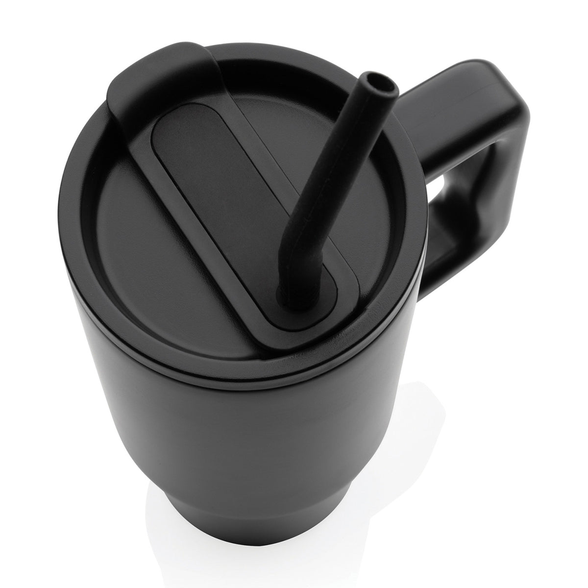 Embrace Recycled Stainless Steel Tumbler, 900 ml - Black - View 7