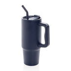 Embrace Recycled Stainless Steel Tumbler, 900 ml - Navy - View 2
