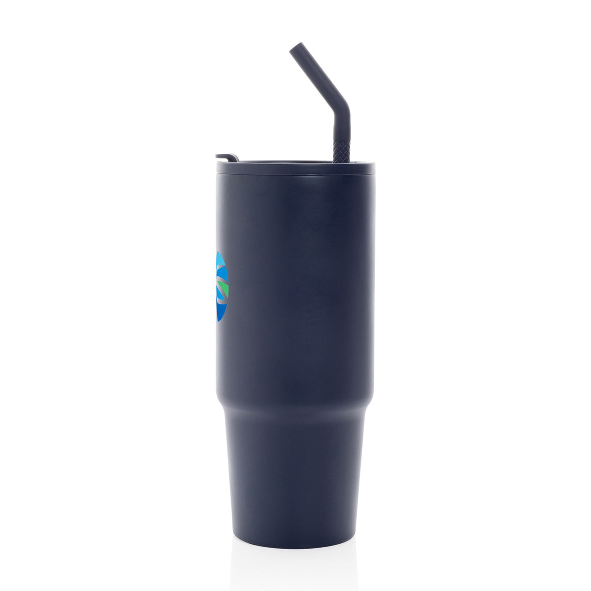 Embrace Recycled Stainless Steel Tumbler, 900 ml - Navy - View 3