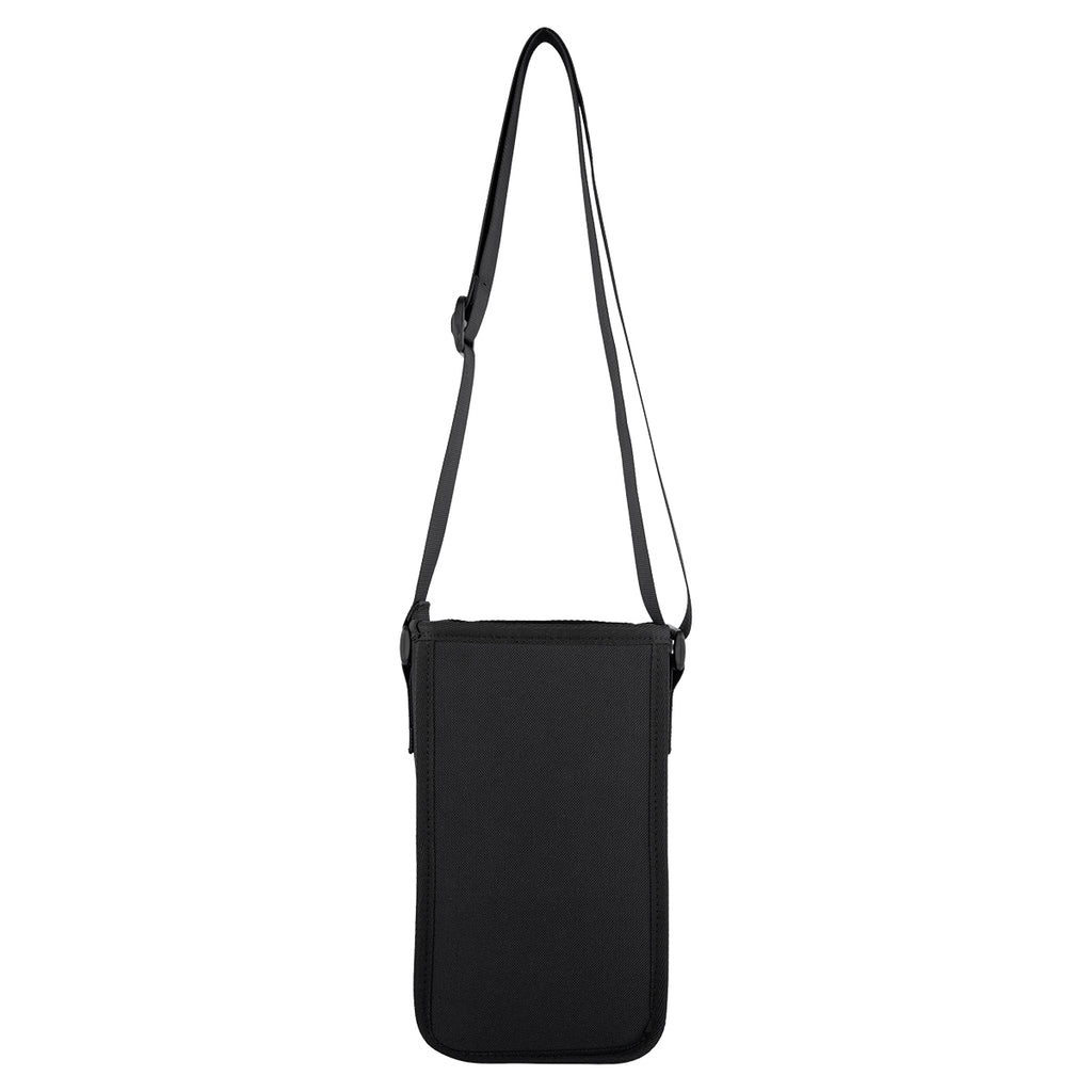 Endurance Drawstring Bottle Bag, Magnetic - Black - Back