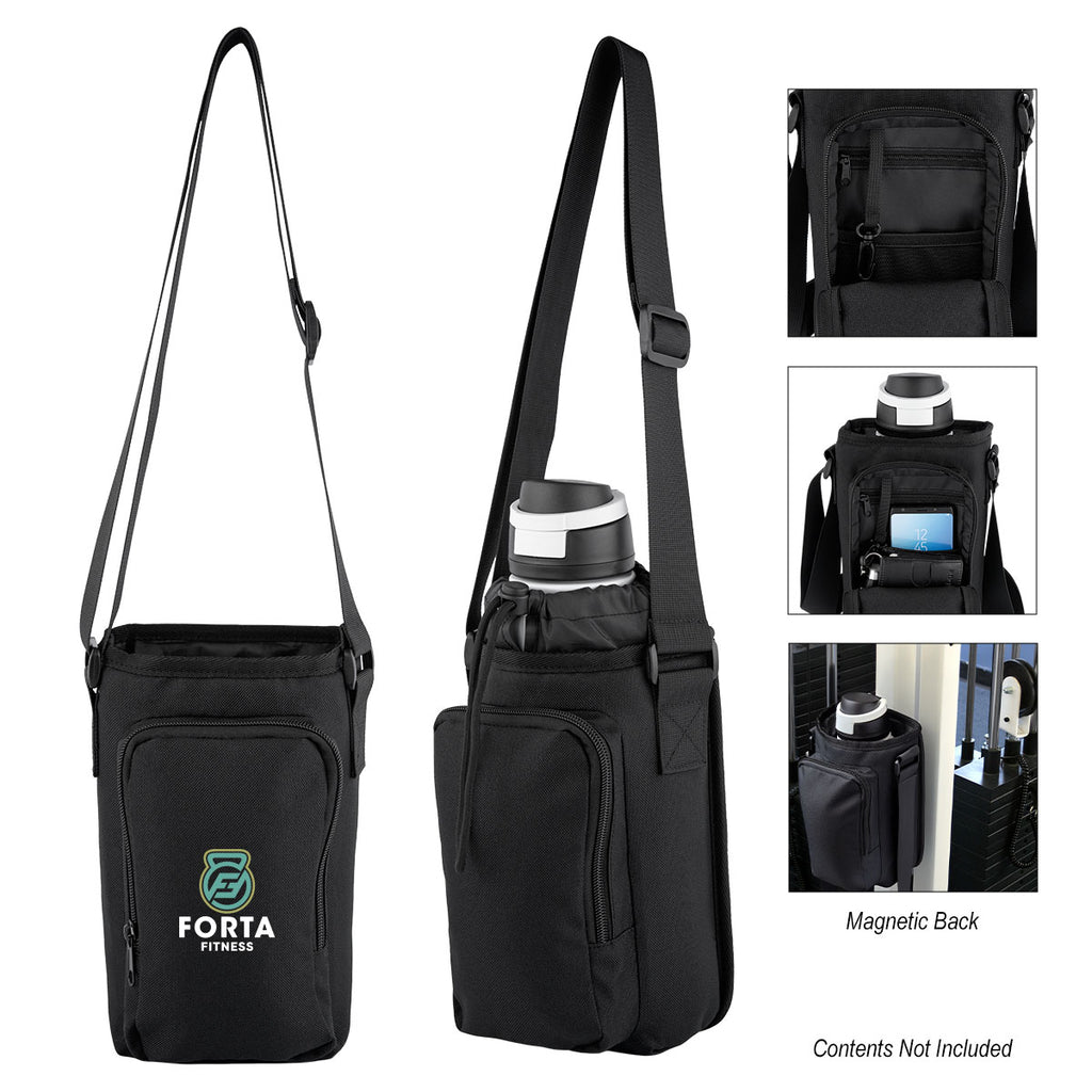 Endurance Drawstring Bottle Bag, Magnetic
