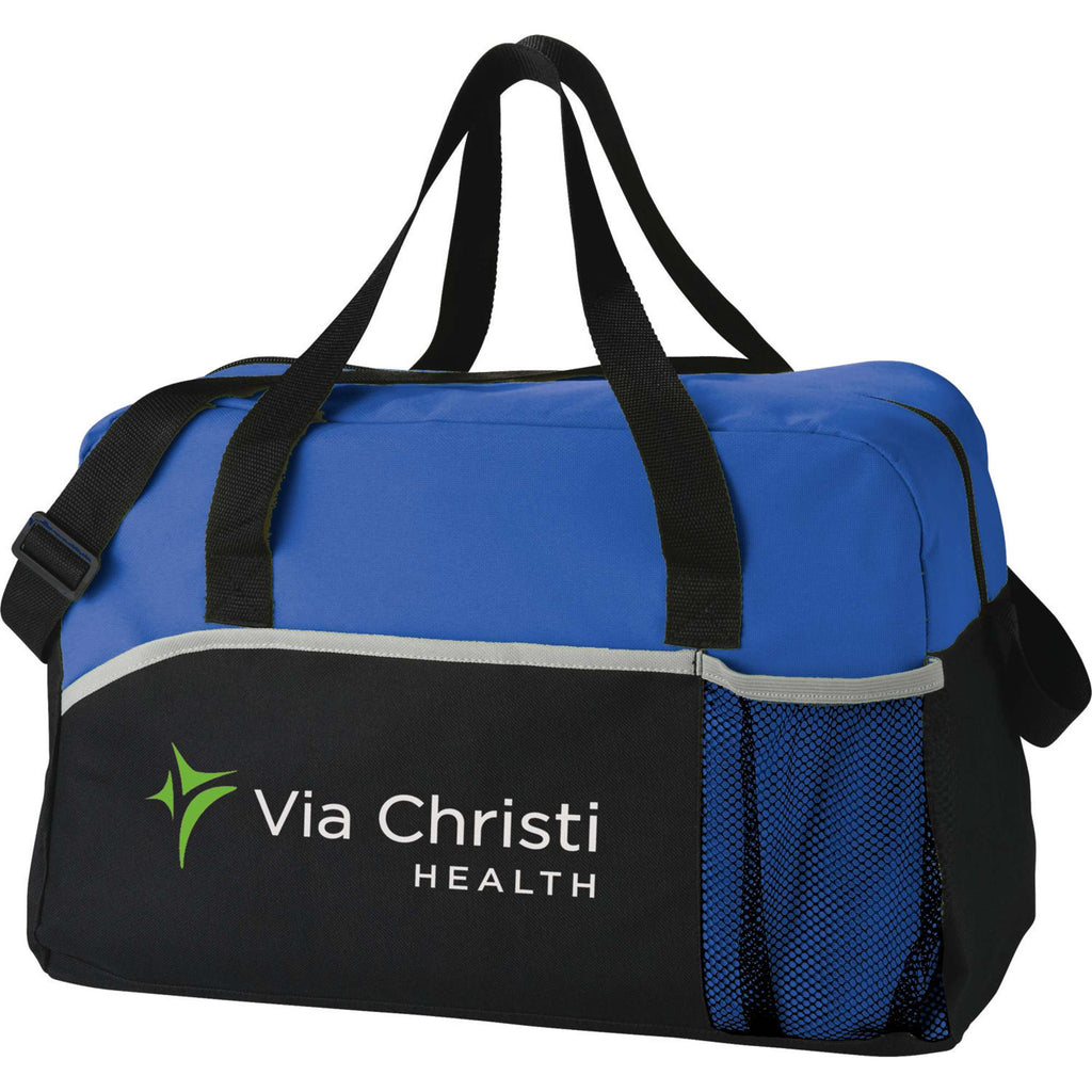 Energy Sport Duffel Bag, 17 Inches - Royal Blue - Front