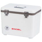 Engel Cooler, Medium, 19 Quart - White - Angle_Blank