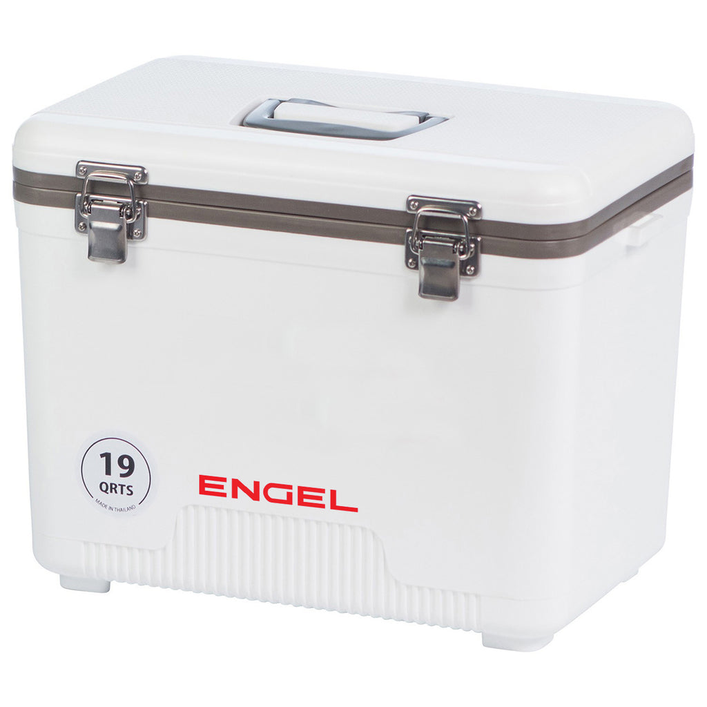 Engel Cooler, Medium, 19 Quart - White - Angle_Blank