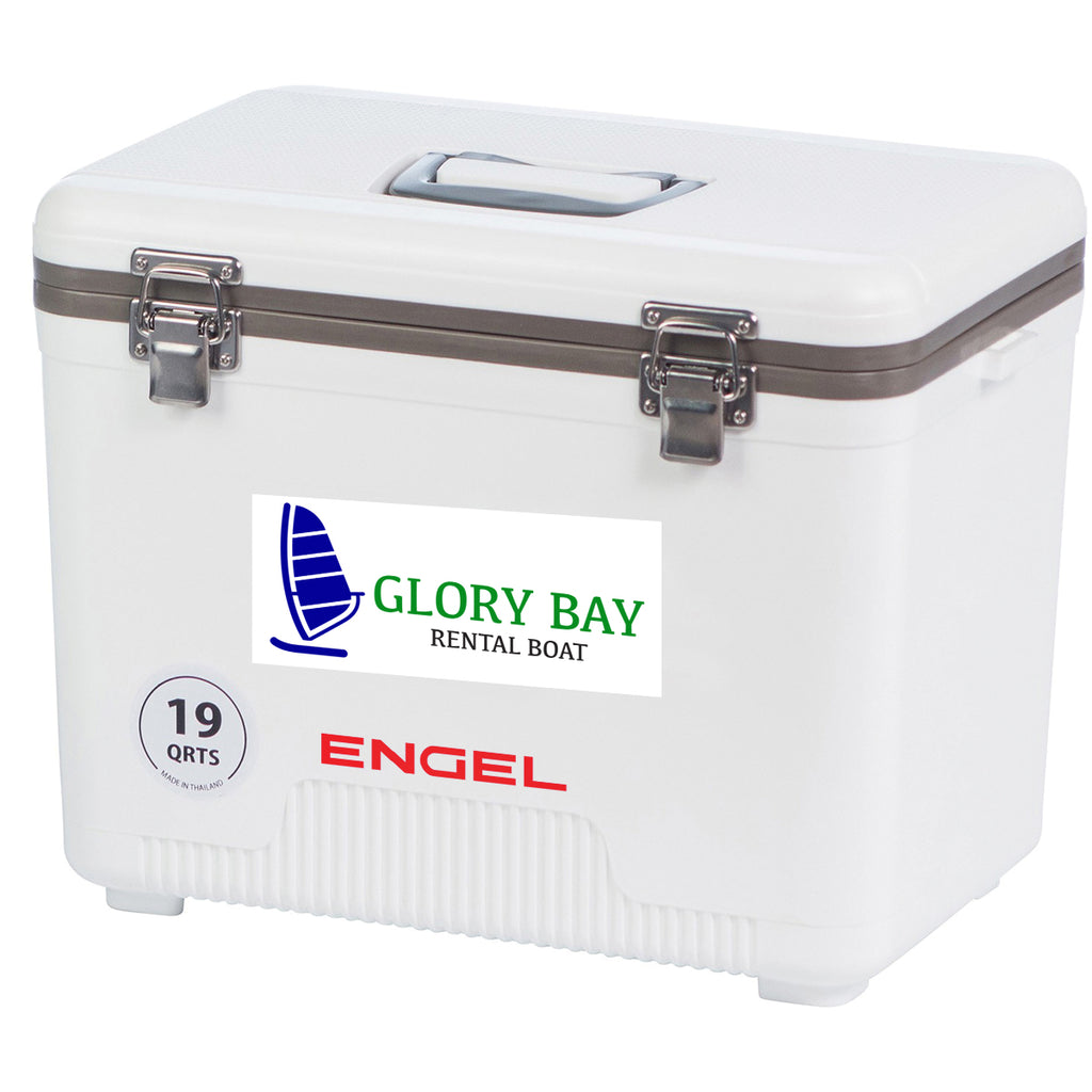 Engel Cooler, Medium, 19 Quart - White - White_Label