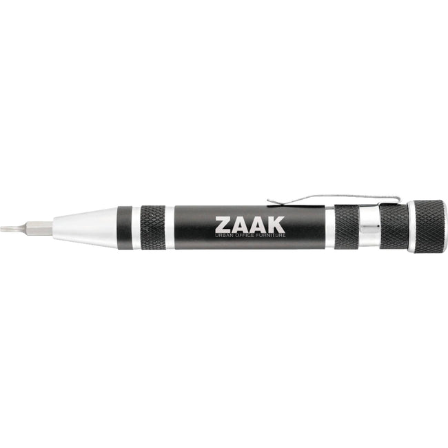 Engineer Aluminum Screwdriver with 8 Bits Laser Engraving