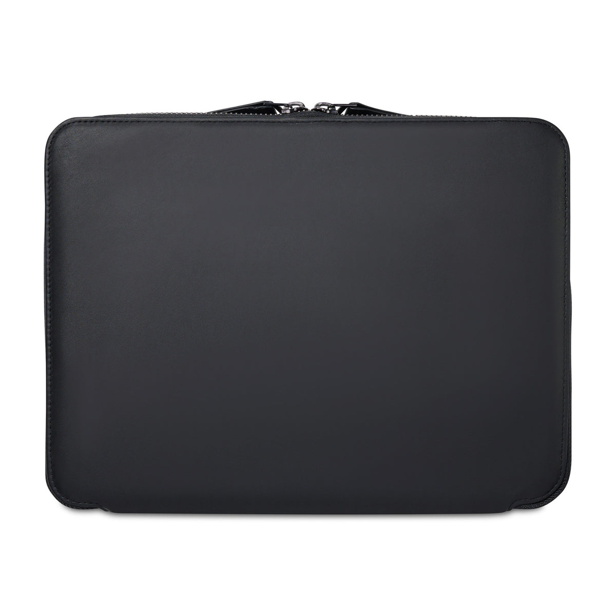Envoy Executive Zip Padfolio in Top Grain Leather Debossing - Black - View 3
