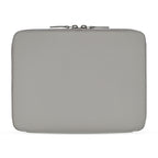 Envoy Executive Zip Padfolio in Top Grain Leather Debossing - Taupe - View 2