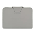 Envoy Junior Leather Padfolio with Magnetic Close Debossing - Taupe - View 1