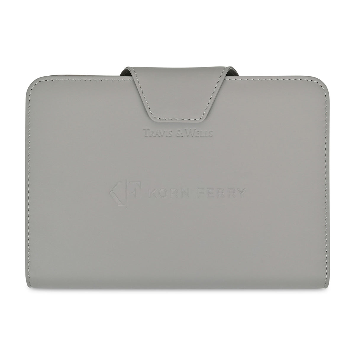 Envoy Junior Leather Padfolio with Magnetic Close - Taupe - View 1