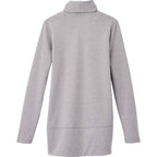 Equinox Shawl Collar Knit Cardigan for Women Transfer - Heather Grey - Back Flat