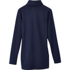 Equinox Shawl Collar Knit Cardigan for Women Transfer - Metro Blue Heather - Back Flat