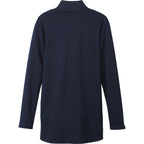 Equinox Shawl Collar Knit Cardigan for Women Transfer - Navy Heather - Back Flat 2