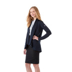Equinox Shawl Collar Knit Cardigan for Women Transfer - Navy Heather - Flat