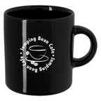 Espresso Ceramic Cup, 3 oz - Black - Ceramic