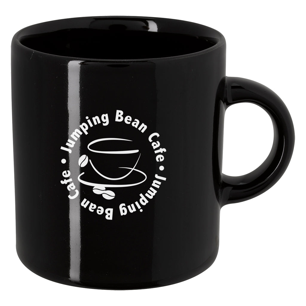 Espresso Ceramic Cup, 3 oz - Black - Ceramic