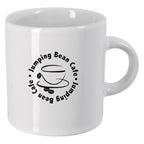 Espresso Ceramic Cup, 3 oz - White - Ceramic