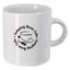 Espresso Ceramic Cup, 3 oz - White - Ceramic
