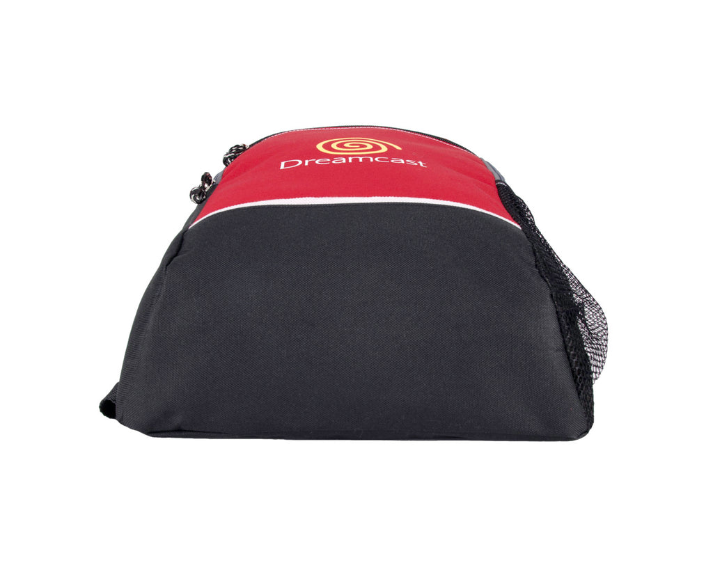 Essence Polyester Backpack with Front Zip Pocket Transfer - Red - View 4