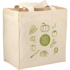 Essential Cotton Grocery Tote, 8 oz Transfer - Natural - Right Angle