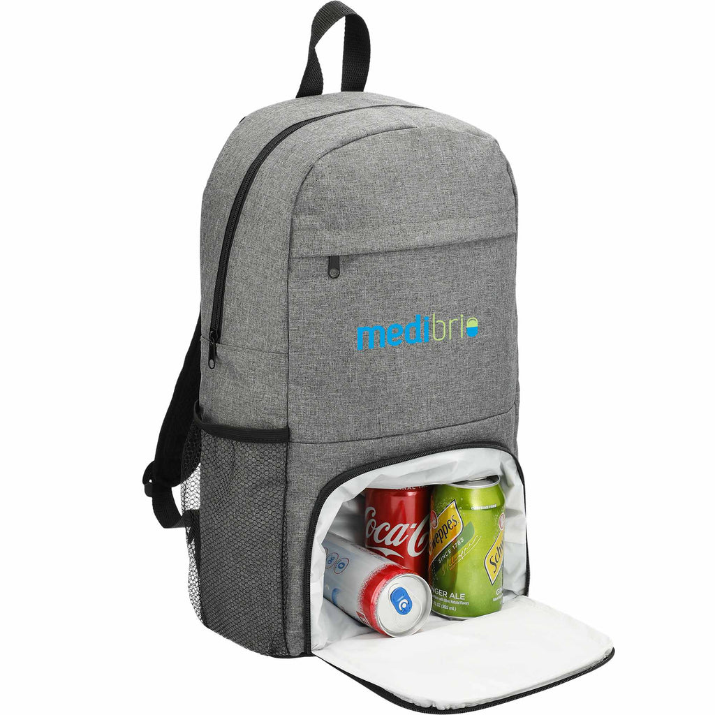 Essential Laptop Backpack with Insulated Pocket, 15 Inches Full Color - Graphite - Propped Cans
