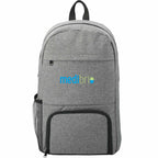 Essential Laptop Backpack with Insulated Pocket, 15 Inches - Graphite - Front