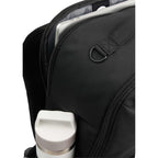 Essential Recycled Travel Backpack with Flat-Opening Main Transfer - Black - Detail 3