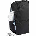 Essential Recycled Travel Backpack with Flat-Opening Main Transfer - Black - Detail 4