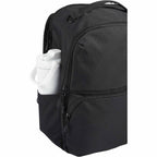 Essential Recycled Travel Backpack with Flat-Opening Main Transfer - Black - Detail 5