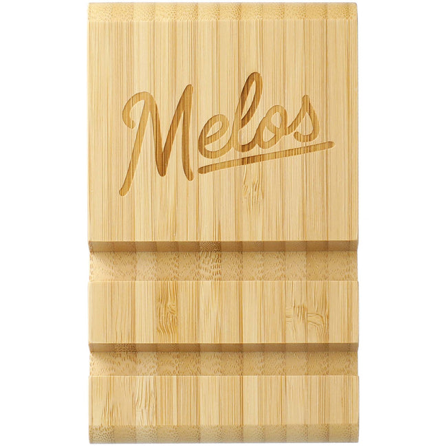 Estand Bamboo Phone and Tablet Stand with Two Slots Full Color