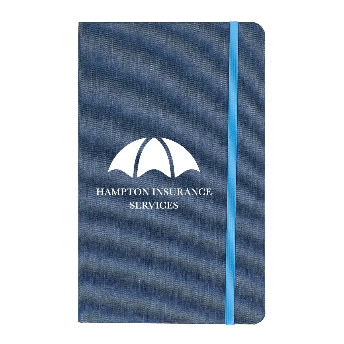 Eugene Journal in Recycled PET - Blue - Silk Screen