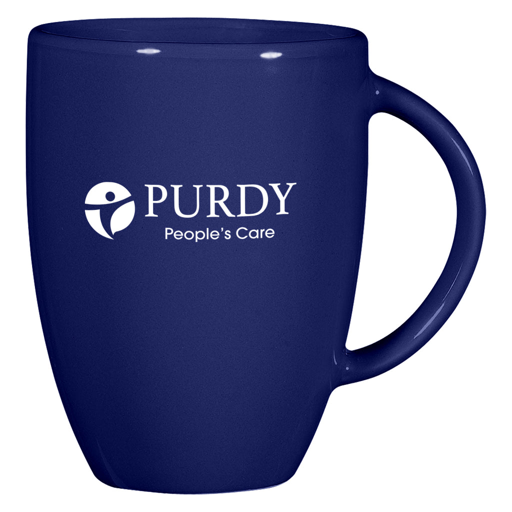 Europa Mug, 12 oz - Cobalt Blue - Ceramic