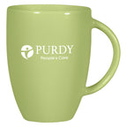 Europa Mug, 12 oz - Lime Green - Ceramic