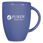 Europa Mug, 12 oz - Ocean Blue - Ceramic