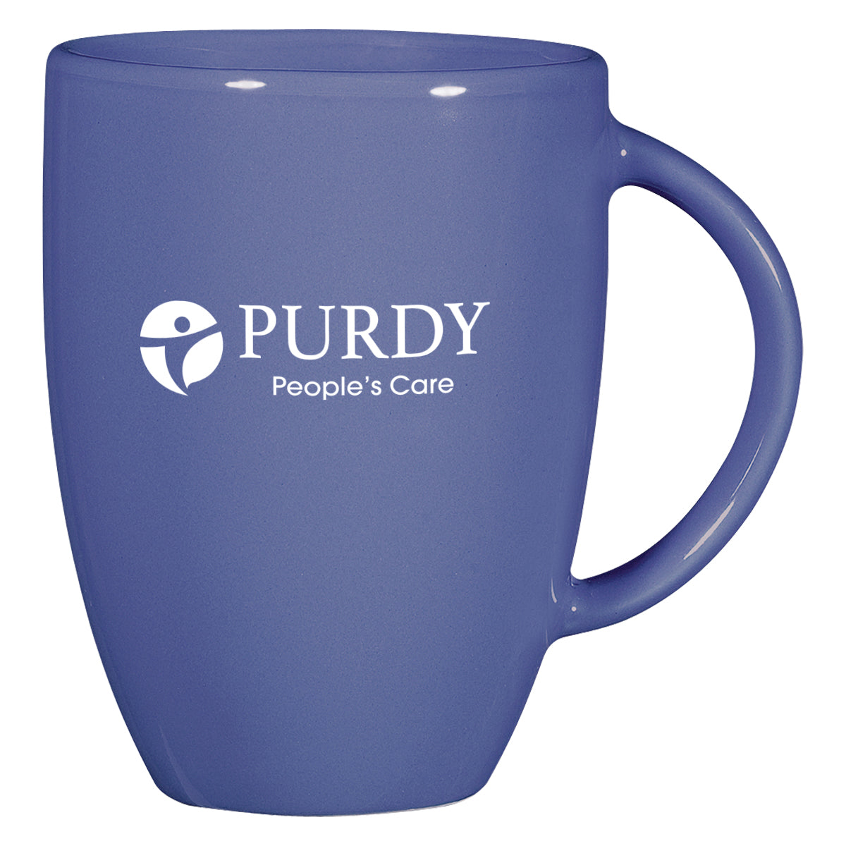 Europa Mug, 12 oz - Ocean Blue - Ceramic