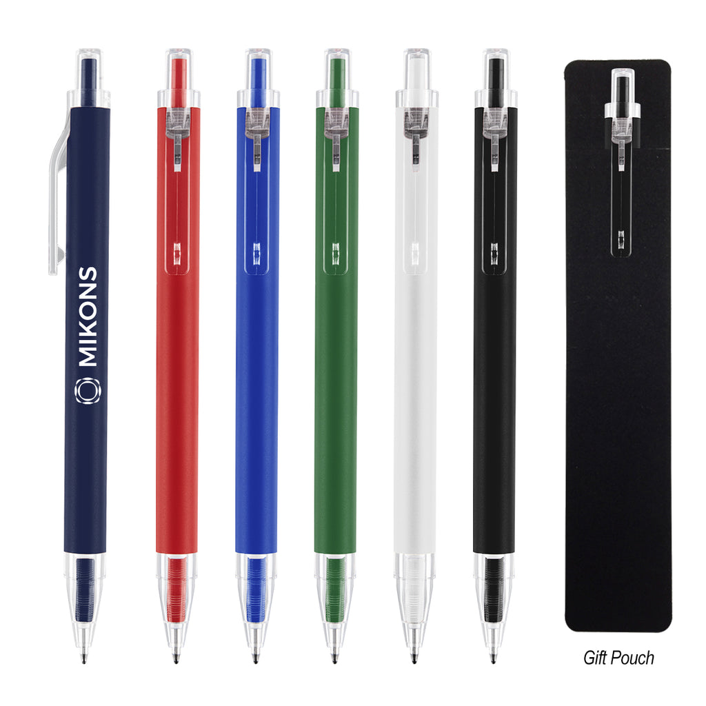 Evalyn Pen in Recycled Aluminum - Black